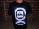 Quiksilver  tri�ko DOUBLE CIRCLE black new