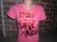 Roxy tri�ko WOODSTOCK pink new  SLEVA 