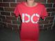 DC d�msk� triko STENCILD geranium