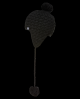 Horsefeathers dámská zimní čepice ESKIMO black NEW