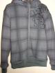 mikina SHERPA PLAID