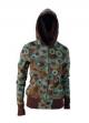 Horsefeathers d�msk� mikina RAINDROPS brown SLEVA v�prodej
