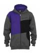 Horsefeathers p�nsk� mikina SHUFFLE gunmetal SLEVA
