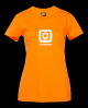 Horsefeathers d�msk� tri�ko RADICAL orange