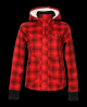 Horsefeathers dámská bunda PASSENGER red check NEW