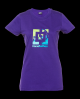 Horsefeathers d�msk� tri�ko BUBBLES violet