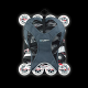 Husky batoh SKULL 15L 